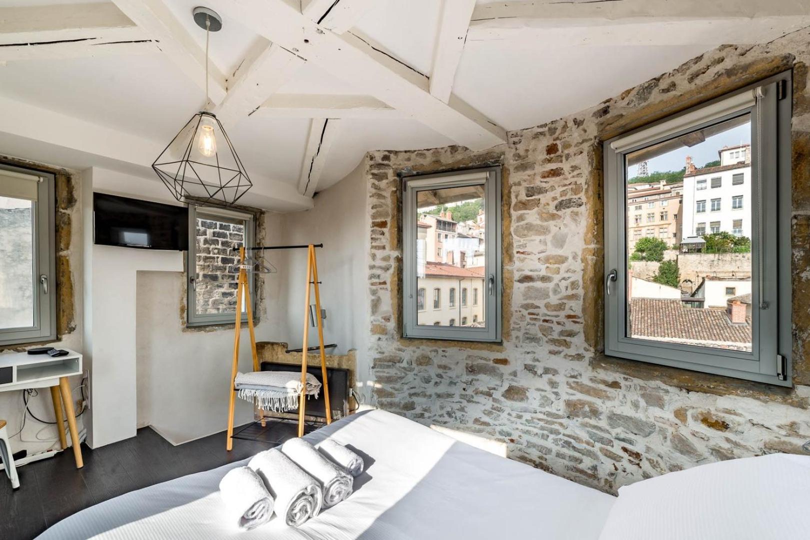 Sky'Room - Jacuzzi & Vue - Vieux Lyon Kültér fotó