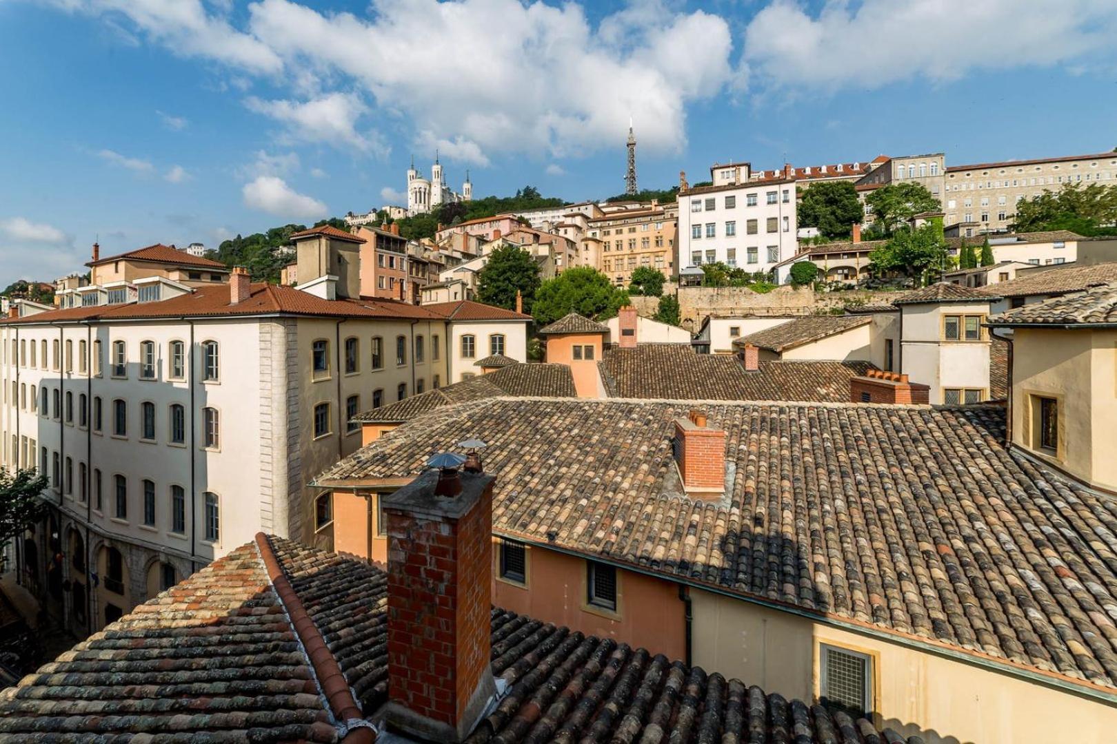 Sky'Room - Jacuzzi & Vue - Vieux Lyon Kültér fotó